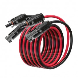 Кабель удлинитель МС4/МС4 - 5.0 м.п. для подключения солнечной панели  к зарядной станции Bluetti, EcoFlow